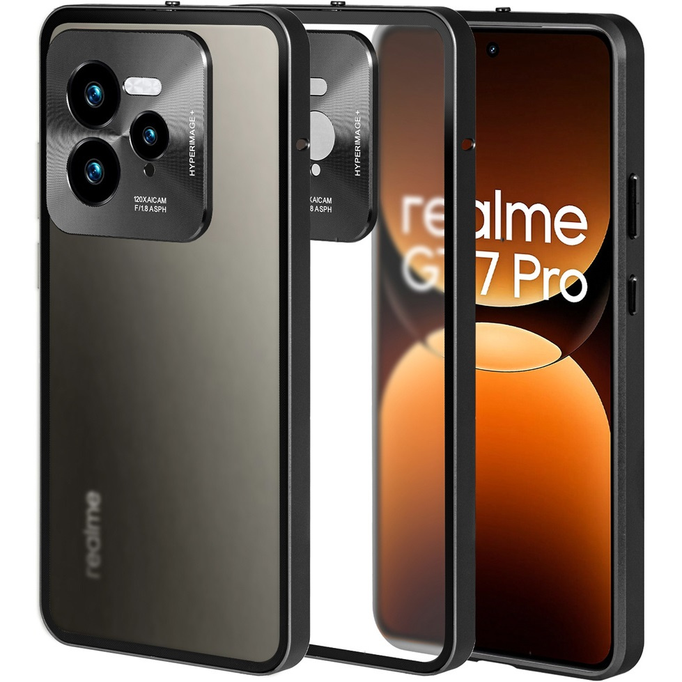 Realme Gt 7 Pro Schutzhülle, Schwarz