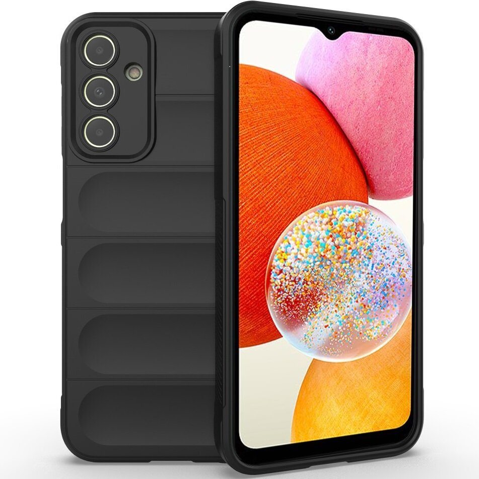 Schutzhülle Für Samsung Galaxy A15, Gaming-schutzhülle, Stoßfest, Schwarz + 9h-glas