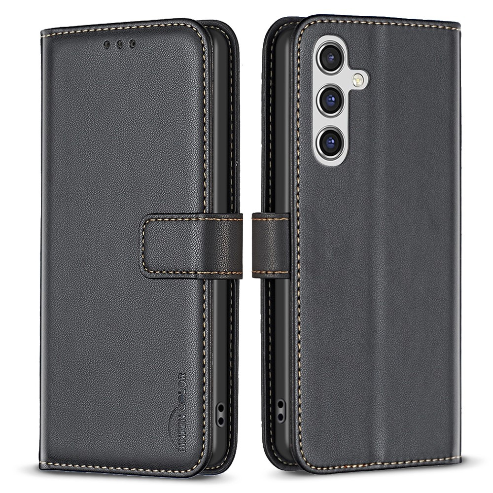 Flip-case Für Samsung Galaxy A35 5g, Binfen Wallet, Schwarz