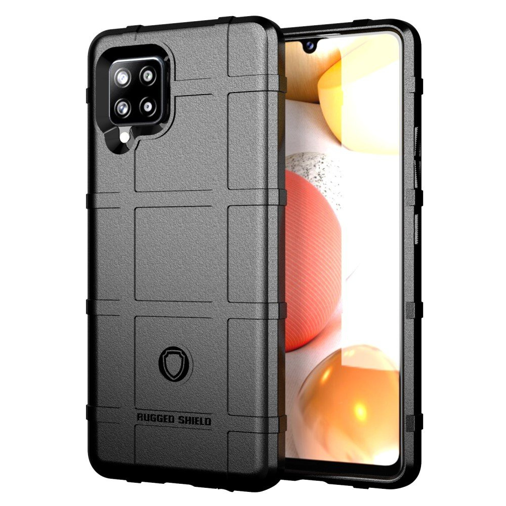 Schutzhülle Für Samsung Galaxy A42 5g, Rugged Shield, Schwarz