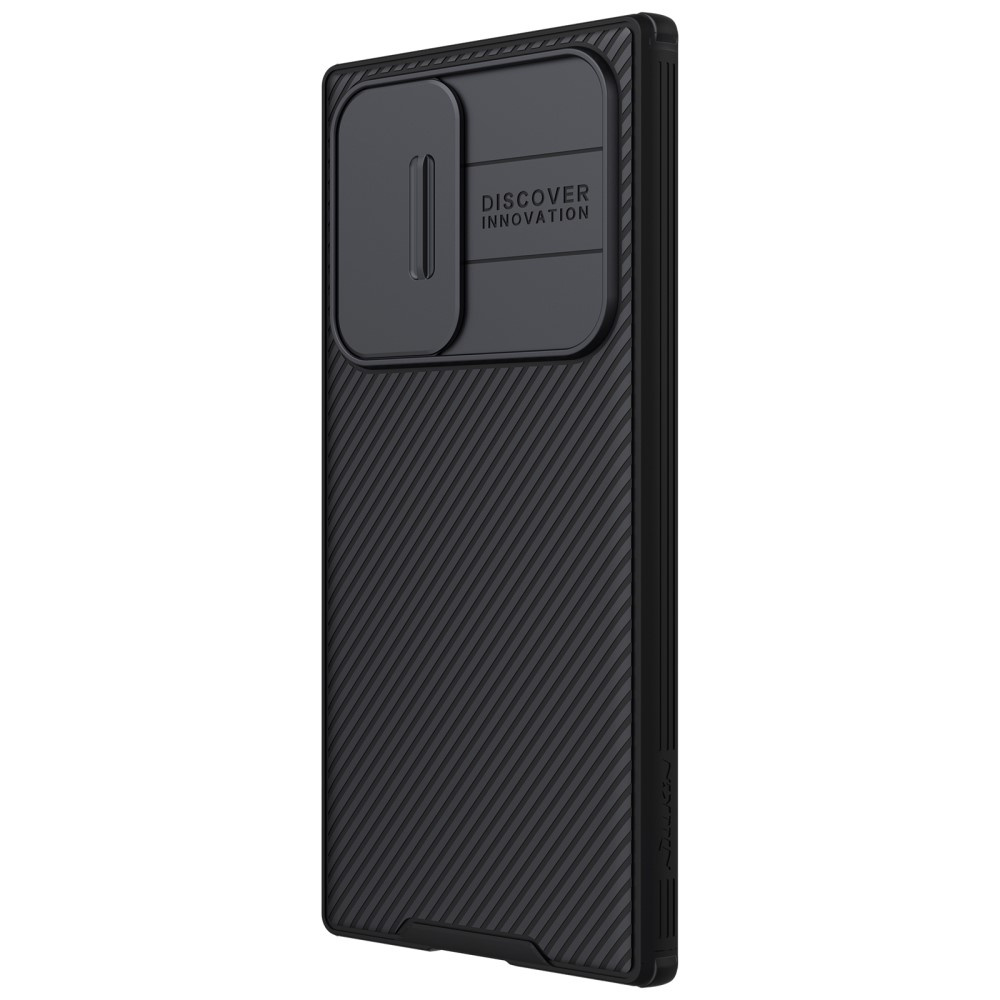 Schutzhülle Für Samsung Galaxy S22 Ultra, Nillkin Armor, Camshield Pro, Schwarz