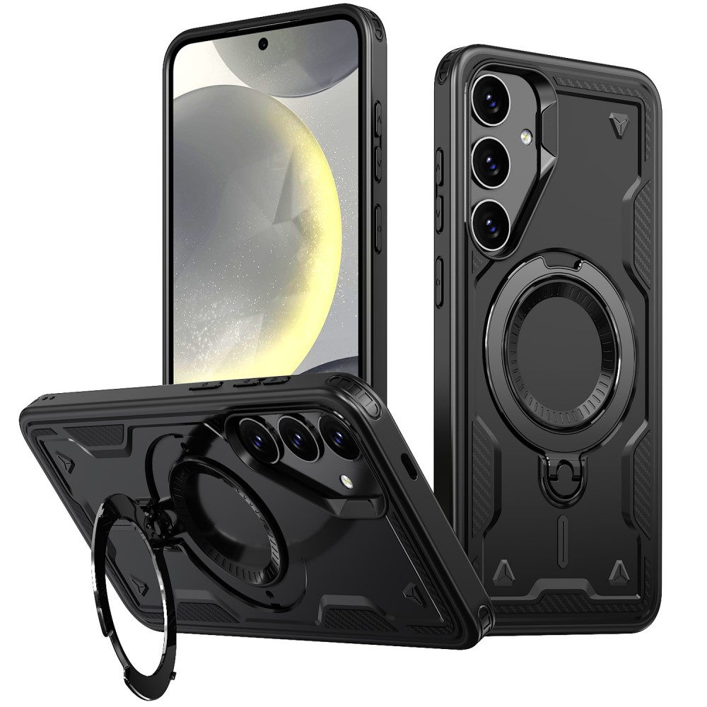 Schutzhülle Für Samsung Galaxy S25+ Plus, Military Magsafe, Schwarz