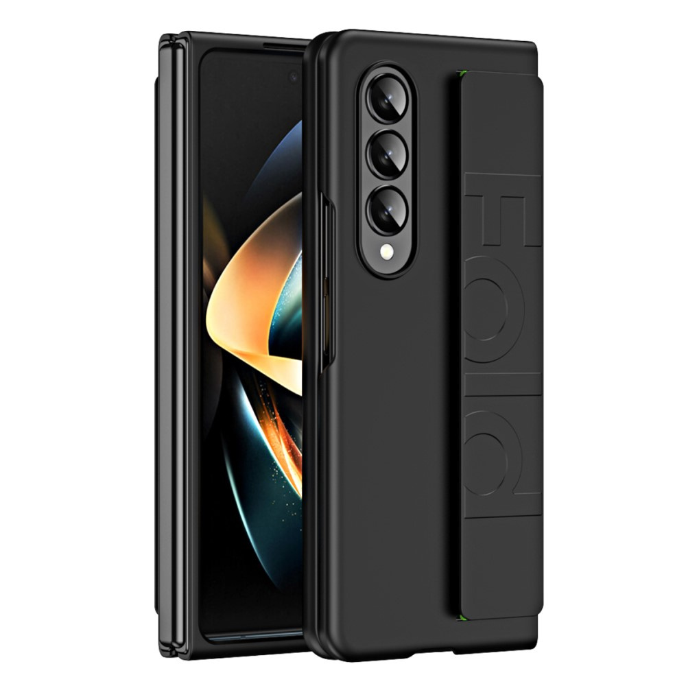 Schutzhülle Für Samsung Galaxy Z Fold4 5g, Mit Tragegriff, Schwarz