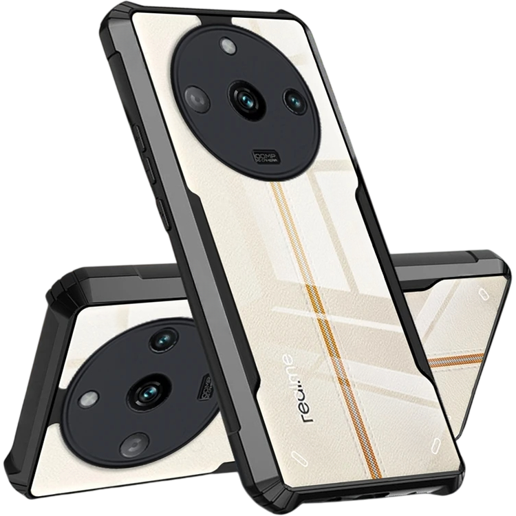 Schutzhülle Für Realme 11 Pro / 11 Pro+, Stoßfest, Hybrid, Schwarz