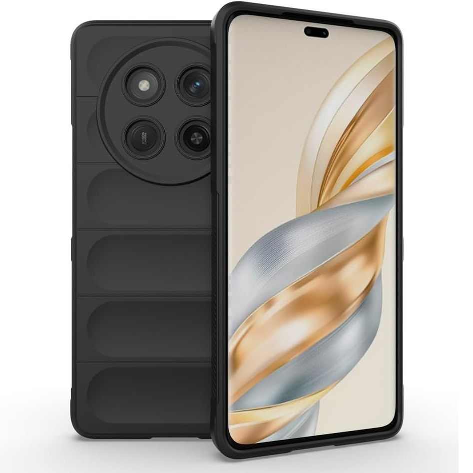 Honor Magic 7 Lite Gaming-schutzhülle, Stoßfest, Schwarz