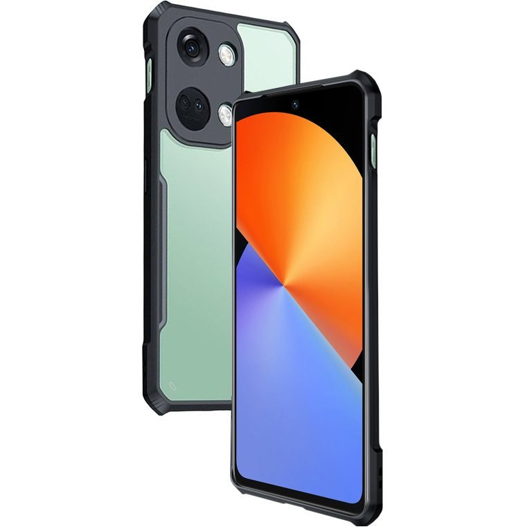 Schutzhülle Für Infinix Note 30 5g, Stoßfest, Hybrid, Schwarz