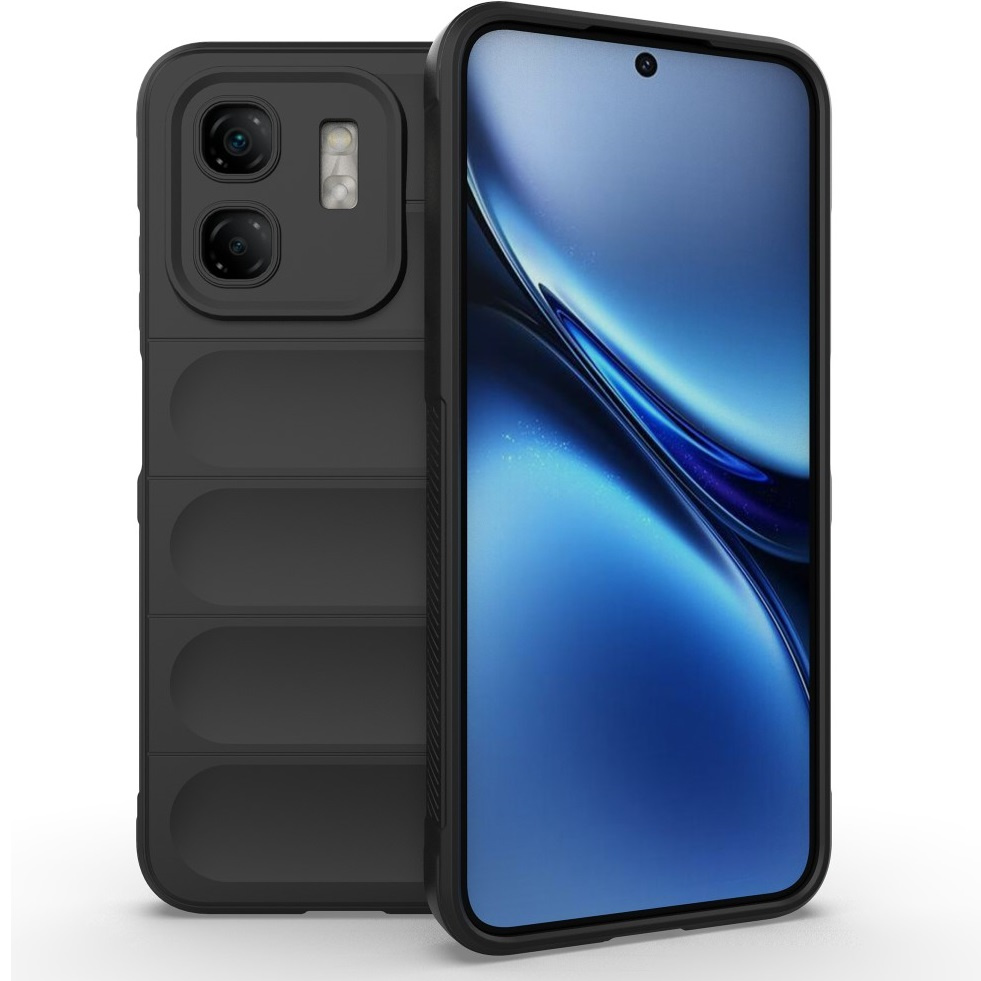 Infinix Hot 50i 4g Gaming-schutzhülle, Stoßfest, Schwarz