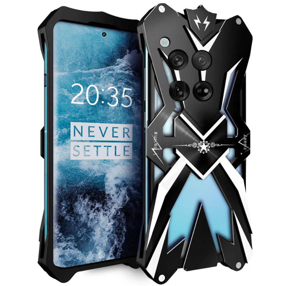 Oneplus 12 5g Schutzhülle, Aluminiumlegierung, Schwarz