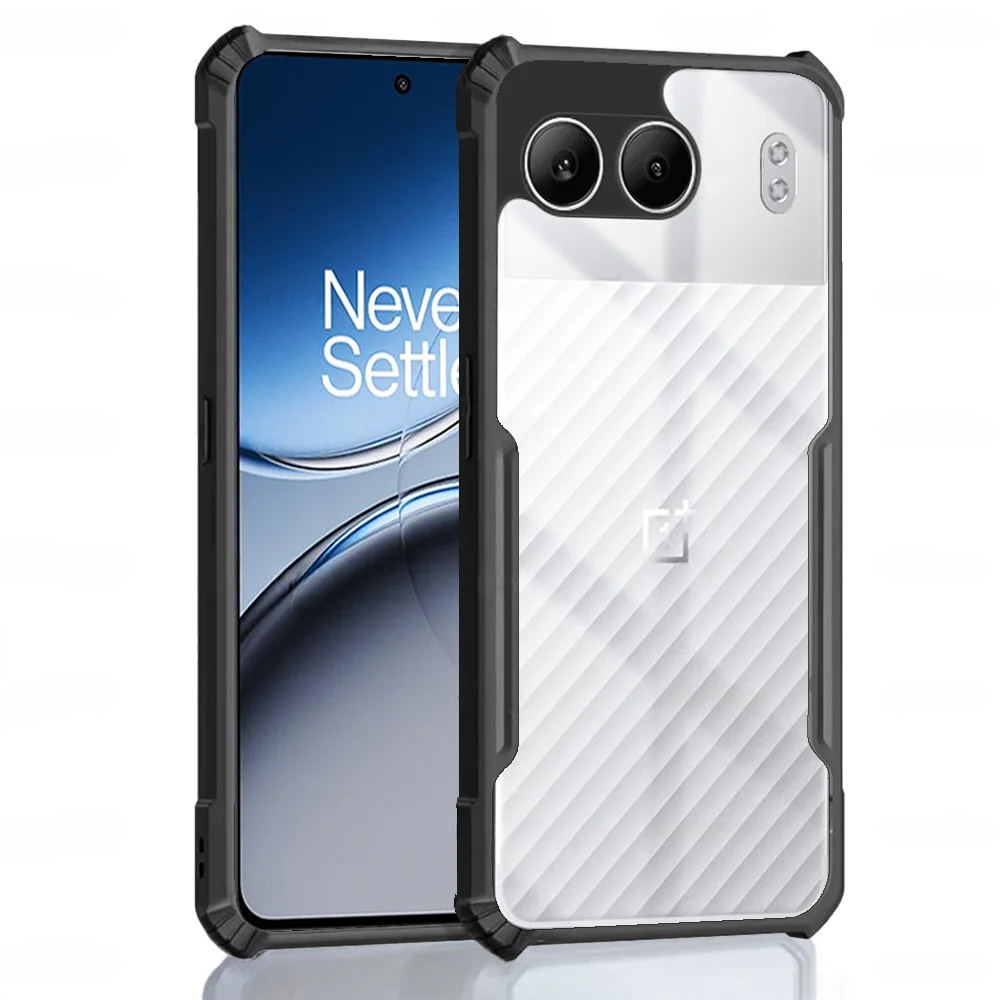 Schutzhülle Für Oneplus Nord 4, Stoßfest, Hybrid, Schwarz