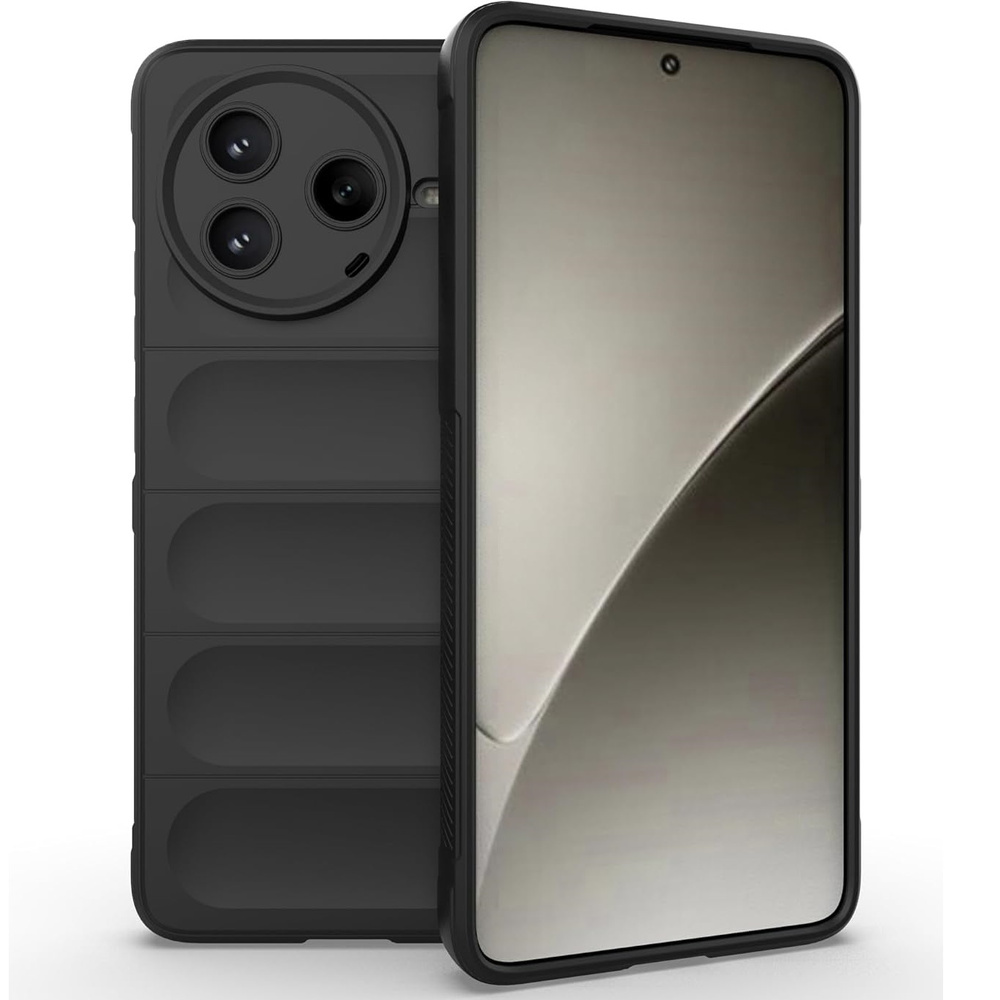 Schutzhülle Für Xiaomi Poco F7 Pro, Gaming-schutzhülle, Stoßfest, Schwarz