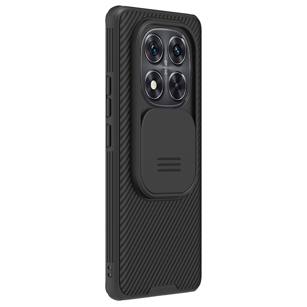 Schutzhülle Für Xiaomi Redmi Note 14 Pro+ 5g, Gepanzert, Nillkin, Camshield Pro, Schwarz