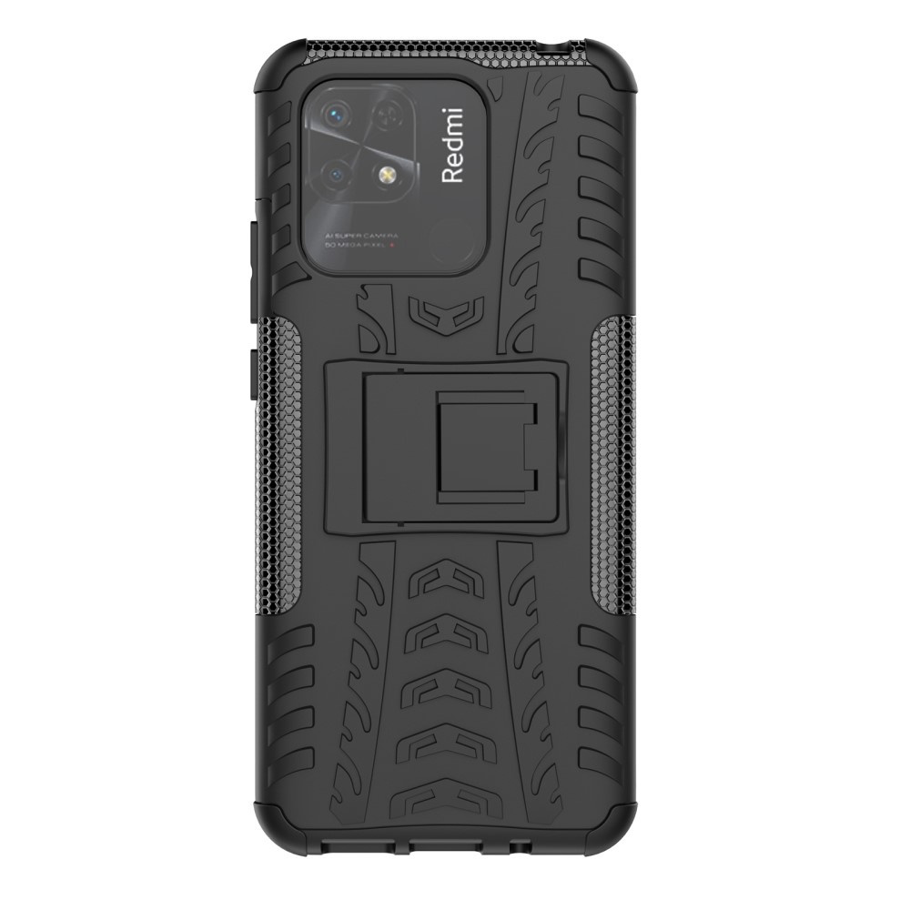 Schutzhülle Für Xiaomi Redmi 10c, Tire Armor, Schwarz