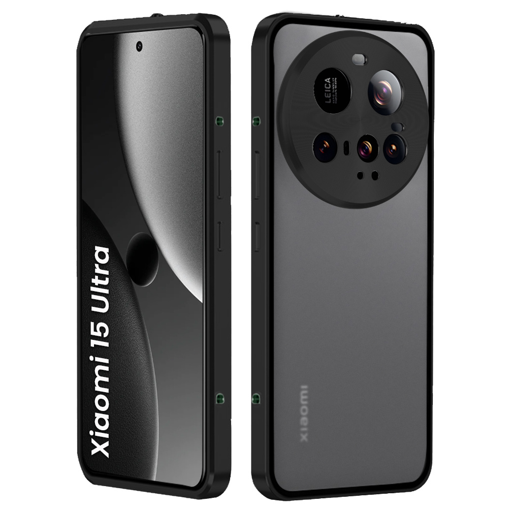 Schutzhülle Für Xiaomi 15 Ultra, Rahmenhülle, Schwarz