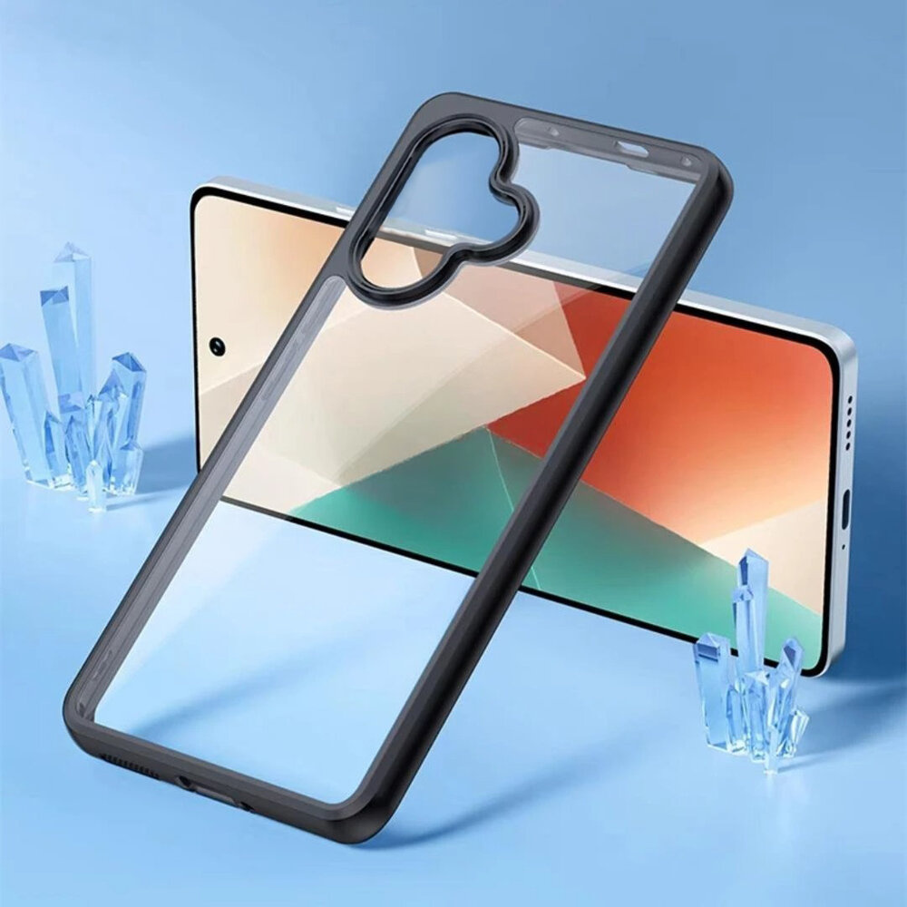 Hülle Für Xiaomi Poco F6, Fusion Hybrid, Schwarz
