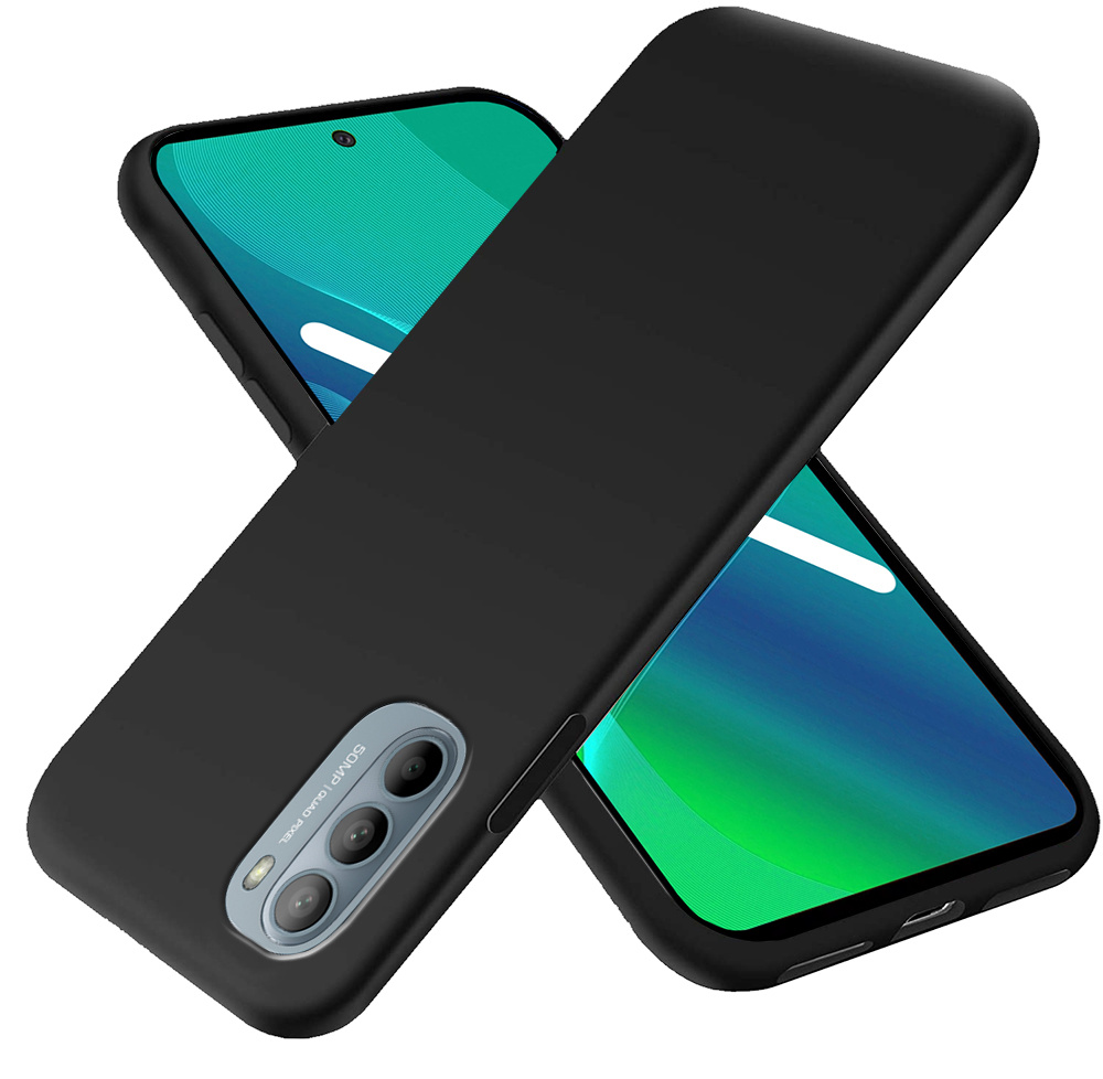 Dünne Hülle Für Motorola Moto G51 5g, Slim, Schwarz