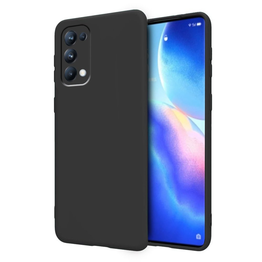 Dünne Schutzhülle Für Oppo Reno5 5g, Slim, Schwarz