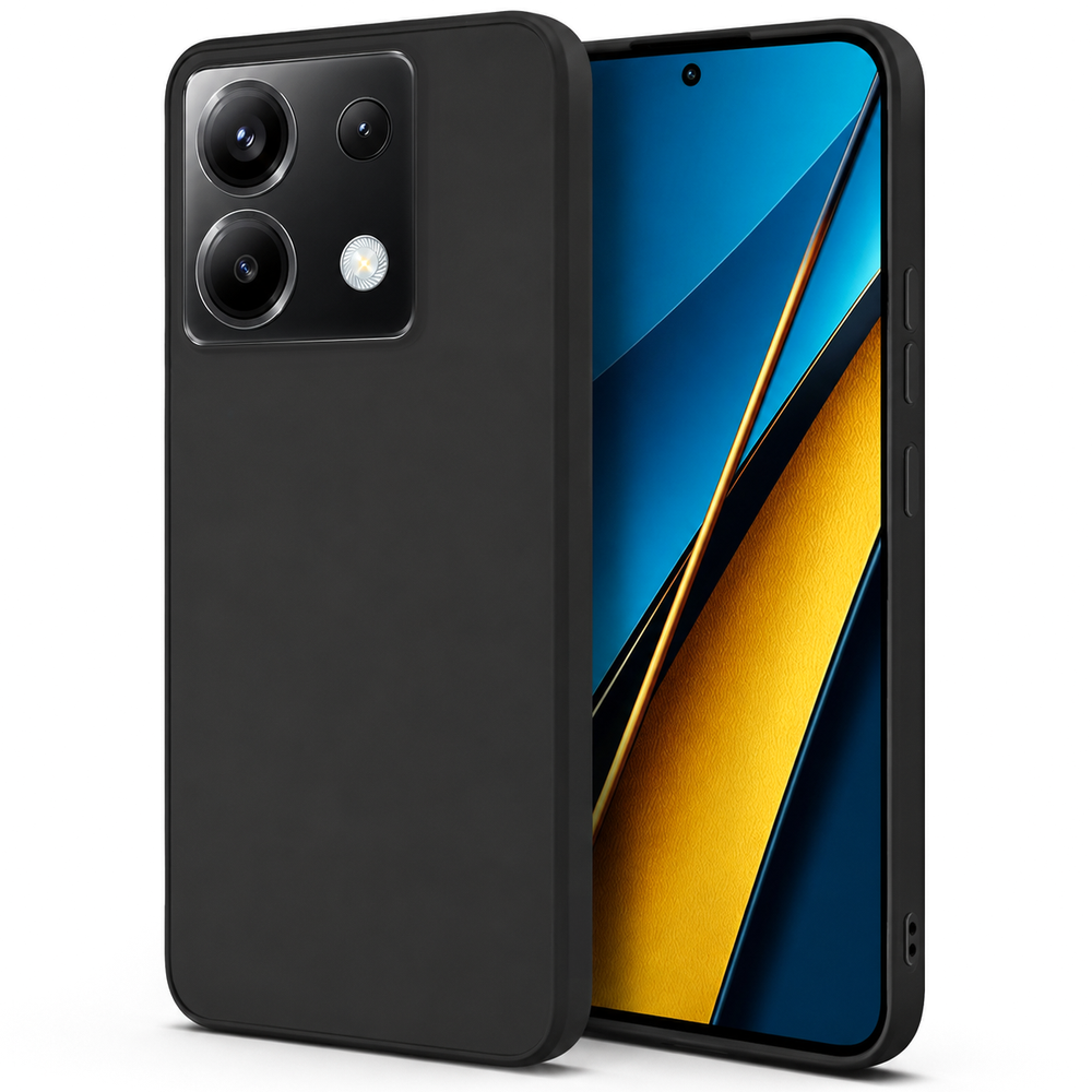 Dünne Hülle Für Xiaomi Poco X6 5g, Schlank, Schwarz