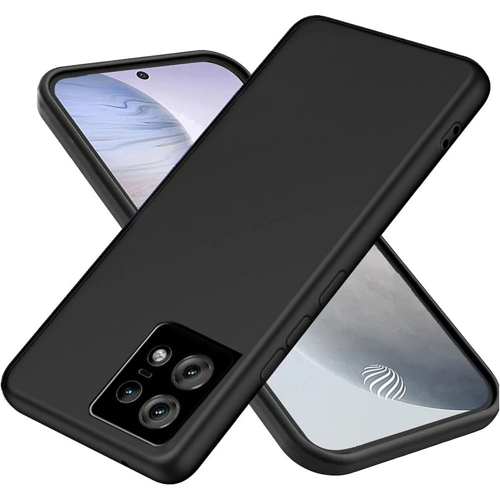 Dünne Schutzhülle Für Motorola Edge 50 Pro, Slim, Schwarz