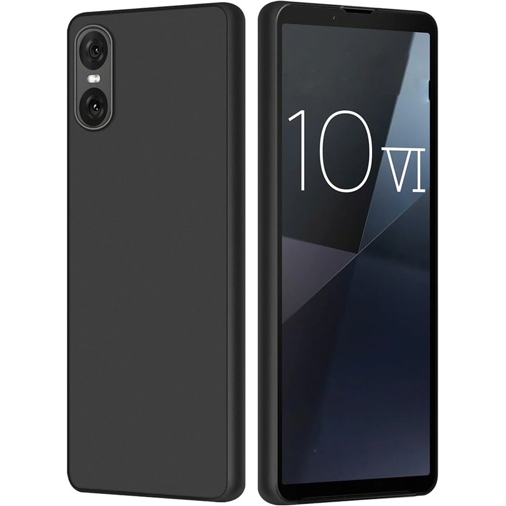 Dünne Schutzhülle Für Sony Xperia 10 Vi, Slim, Schwarz