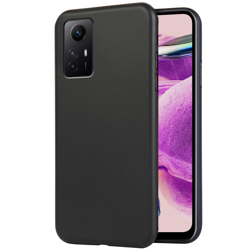 Dünne Schutzhülle Für Xiaomi Redmi Note 12s, Schlank, Schwarz