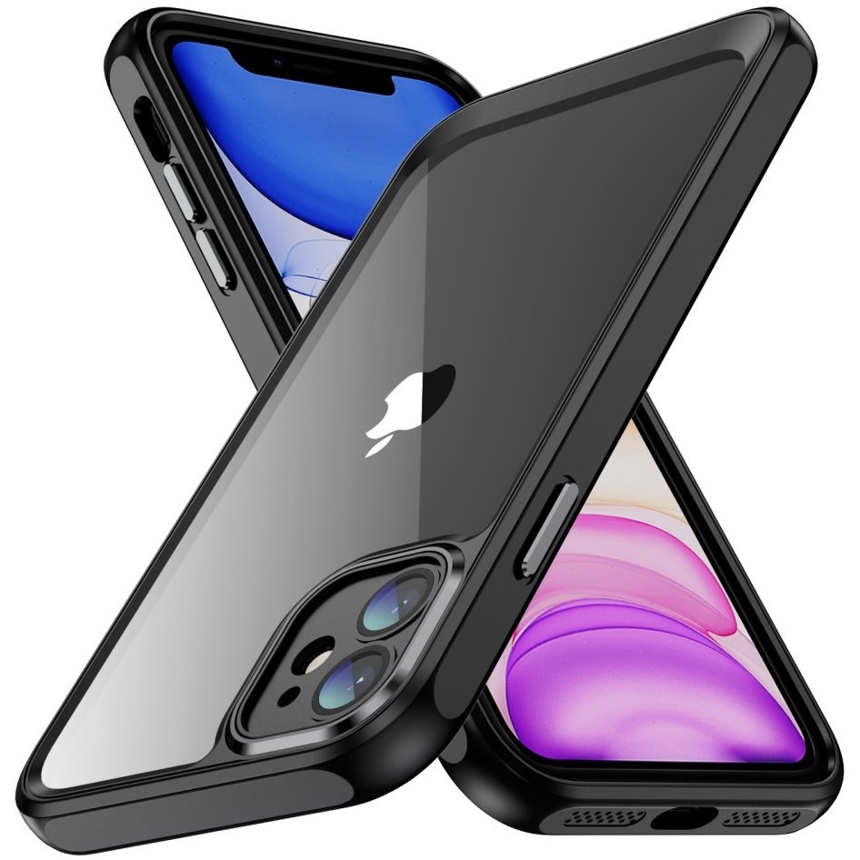 Schutzhülle Für Iphone 11, Stoßfest, Schwarz