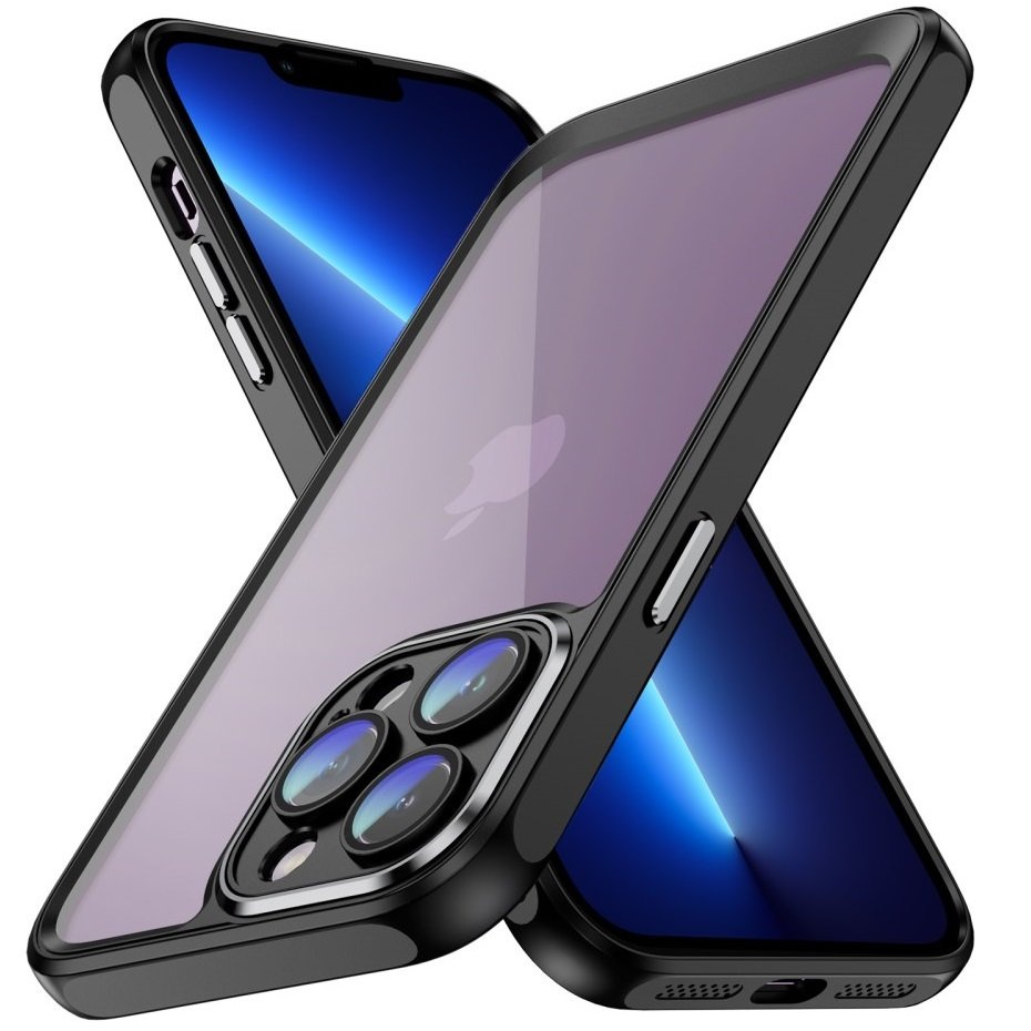 Schutzhülle Für Iphone 13 Pro Max, Stoßfest, Schwarz