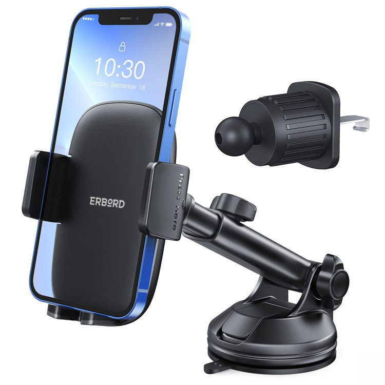 Erbord Jy04 Autotelefonhalterung Für Windschutzscheibe/lufteinlass/kühlergrill/cockpit