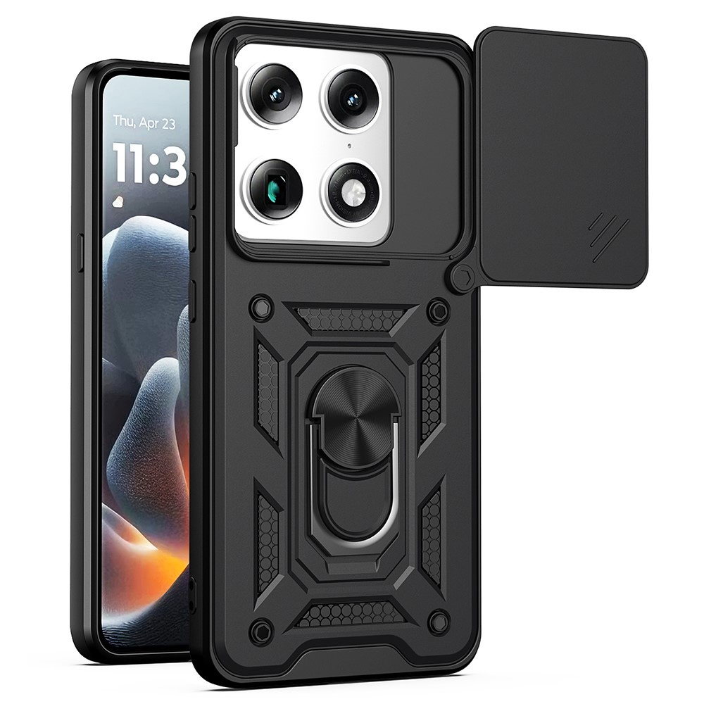 Gepanzertes Gehäuse Für Motorola Signature, Camshield Slide, Schwarz