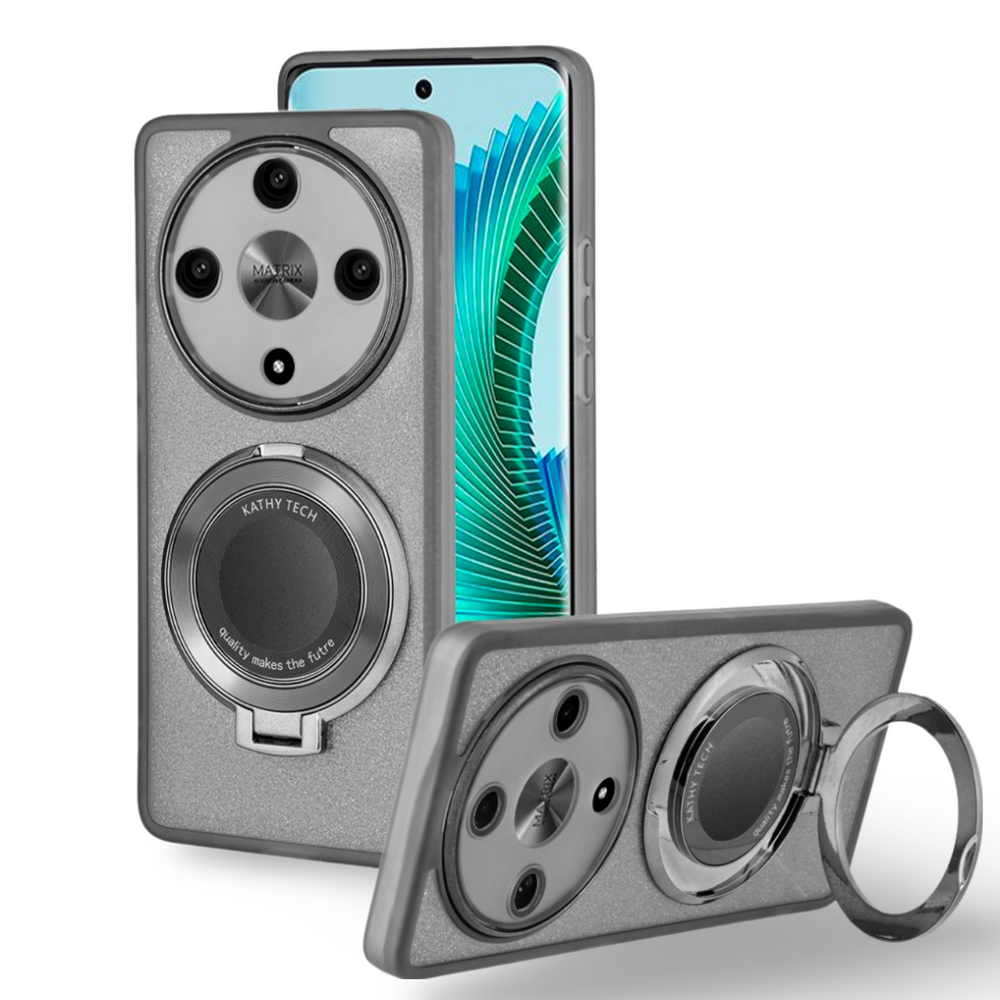 Honor Magic 6 Lite 5g Hülle, Glitzernd, Magnetisch, Für Magsafe, Schwarz