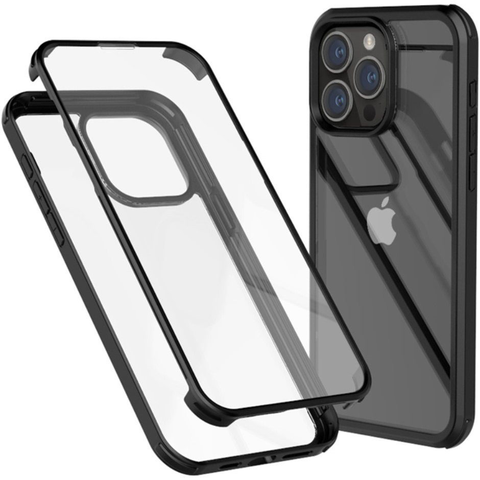 Hülle Für Iphone 15 Pro, Erbord Guardian, Schwarz