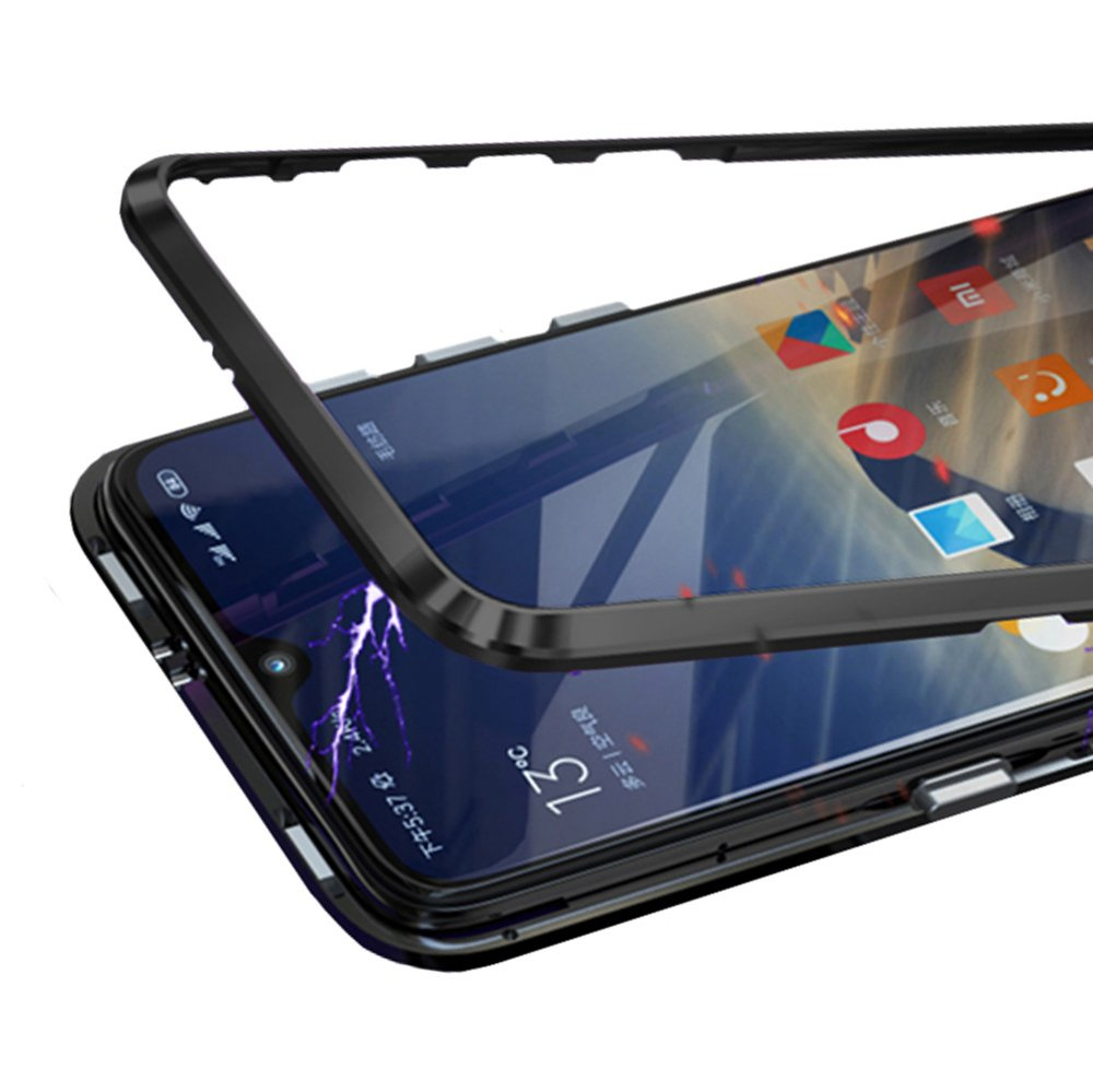 Magnetische Glasrückseite Für Xiaomi Mi9 Se – Schwarz