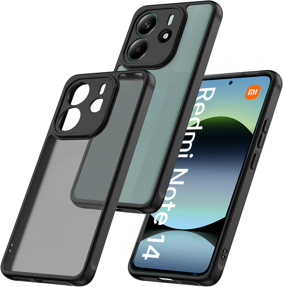 Hülle Für Xiaomi Redmi Note 14 4g, Fusion Hybrid, Matt