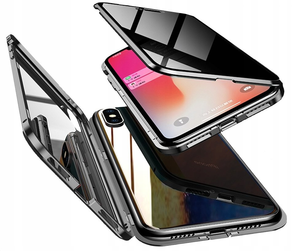 Magnetische Rückseite Aus Glas Für Xiaomi Redmi 7a – Schwarz