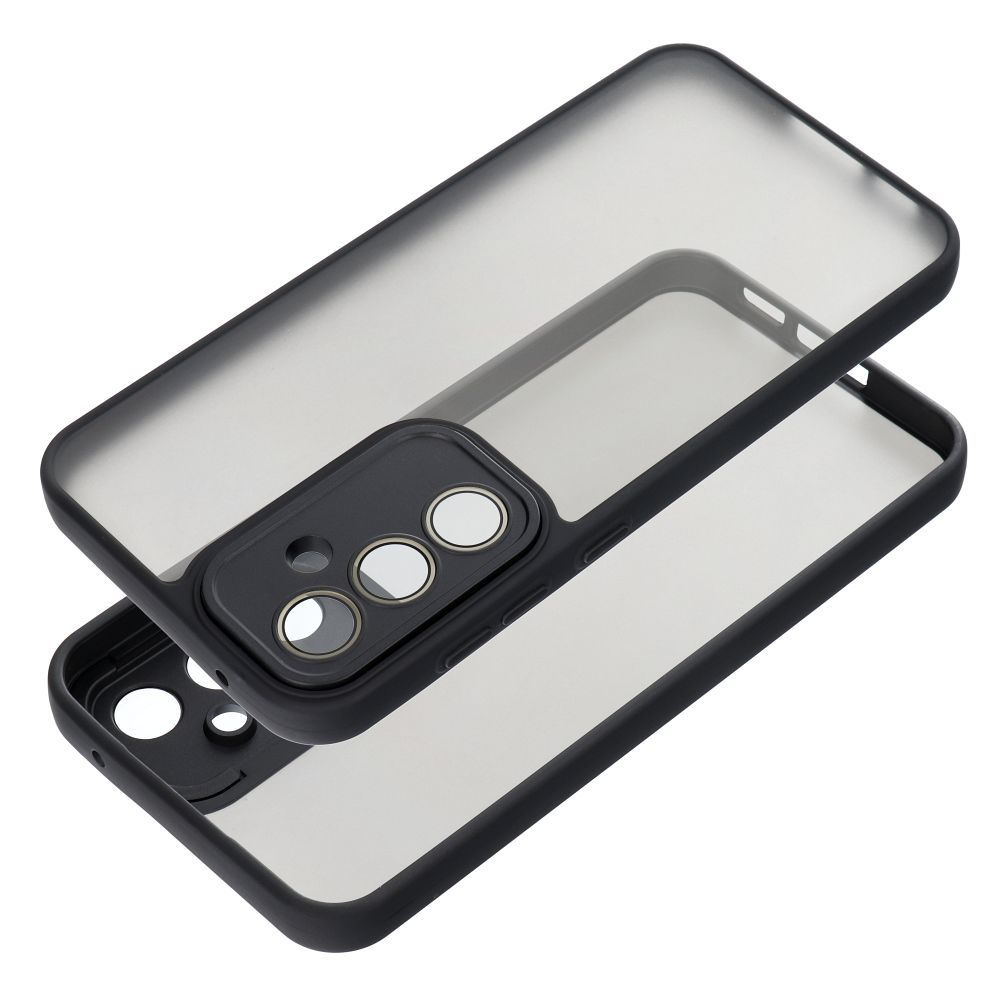 Schutzhülle Für Samsung Galaxy S23 Fe, Matte Hülle, Matt/schwarz + 9h-glas