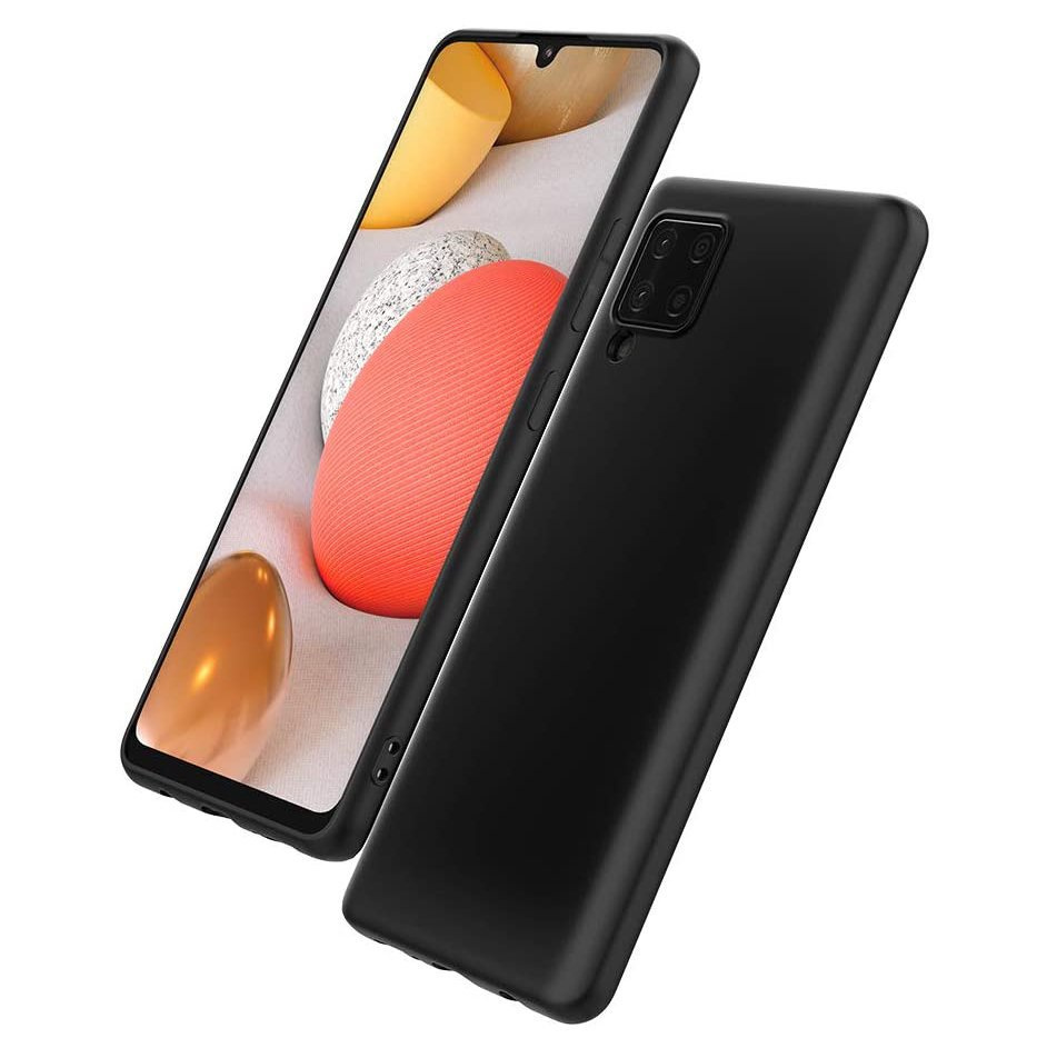 Erbord Silikon Lite Hülle Für Samsung Galaxy A42 5g, Schwarz