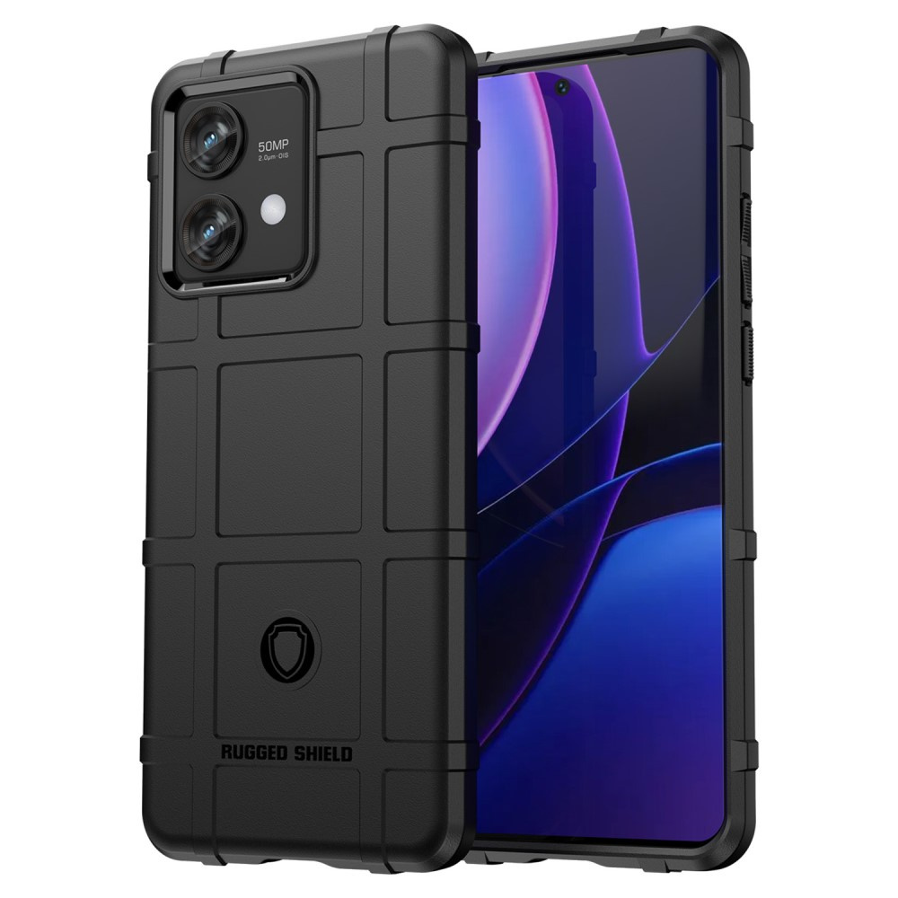 Schutzhülle Für Motorola Edge 40 Neo, Rugged Shield, Schwarz