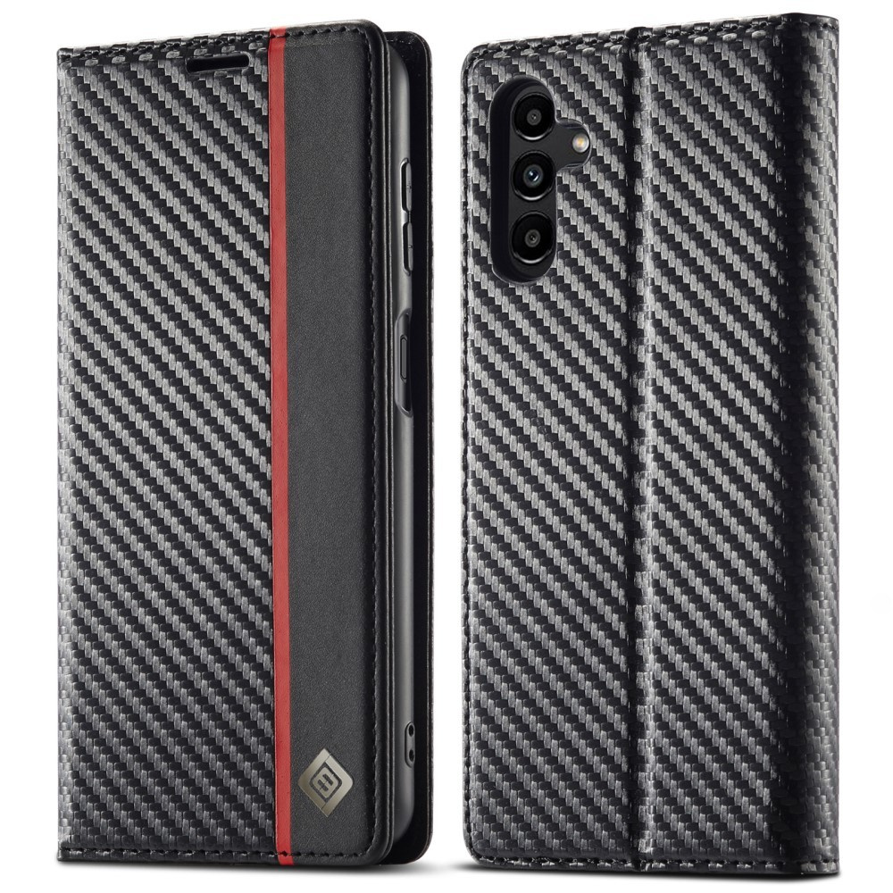 Samsung Galaxy A36 5g Flip Case, Carbon Lc.imeeke, Schwarz