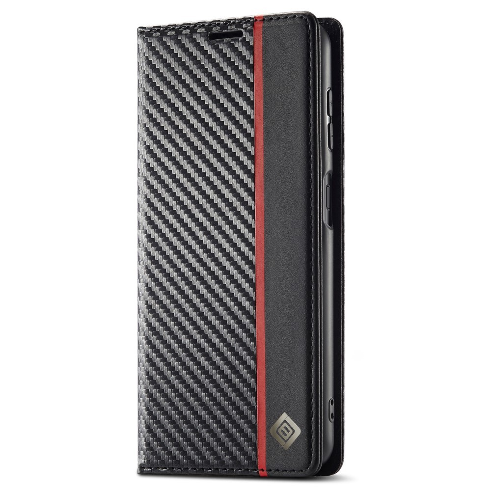 Samsung Galaxy A56 5g Flip Case, Carbon Lc.imeeke, Schwarz