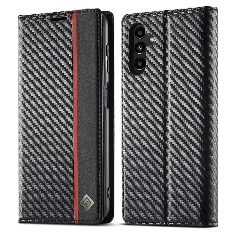 Samsung Galaxy S25 Fe Flip Case, Carbon Lc.imeeke, Schwarz