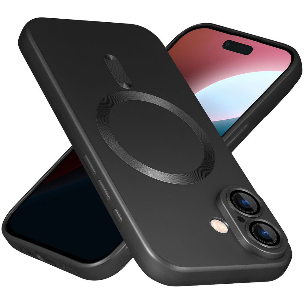 Iphone 16 Plus Hülle, Colormag, Für Magsafe, Schwarz