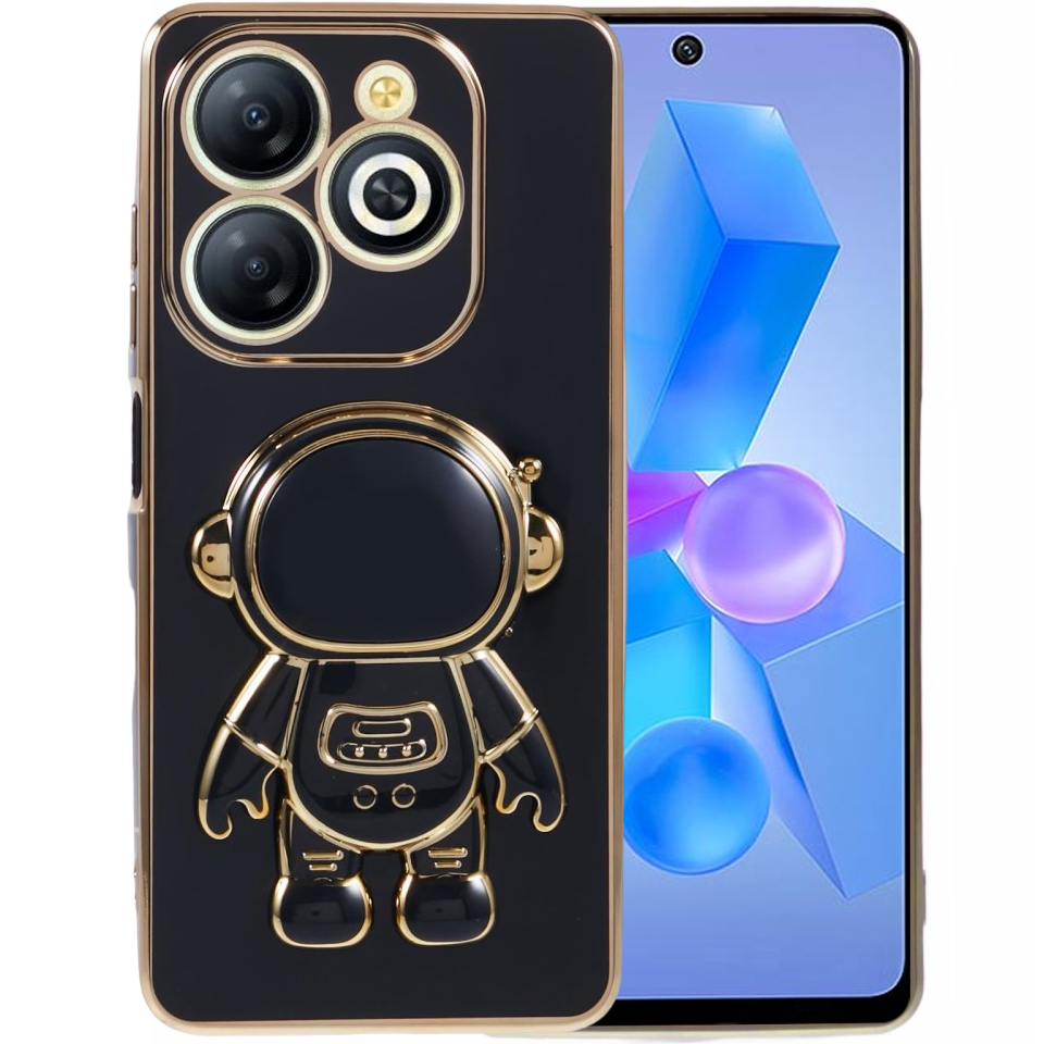 Schutzhülle Für Infinix Hot 40i, Astronaut, Schwarz