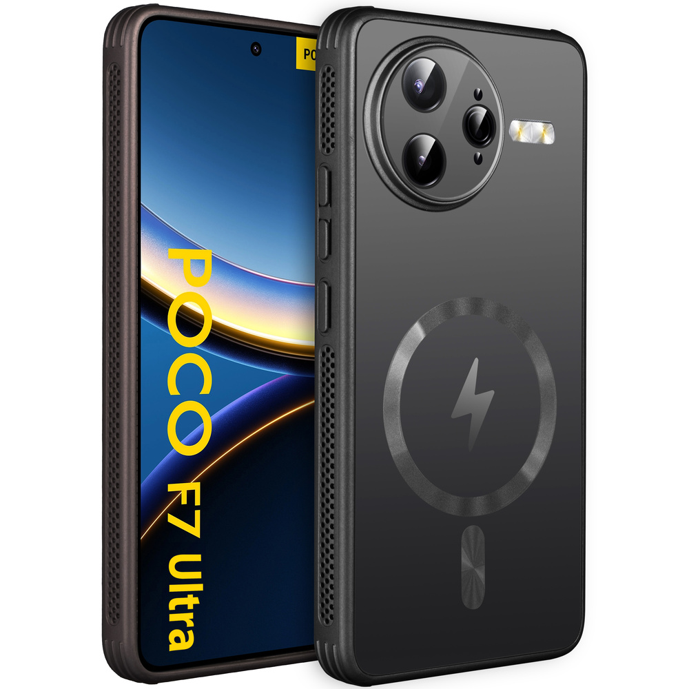 Schutzhülle Für Xiaomi Poco F7 Ultra, Magsafe, Schwarz