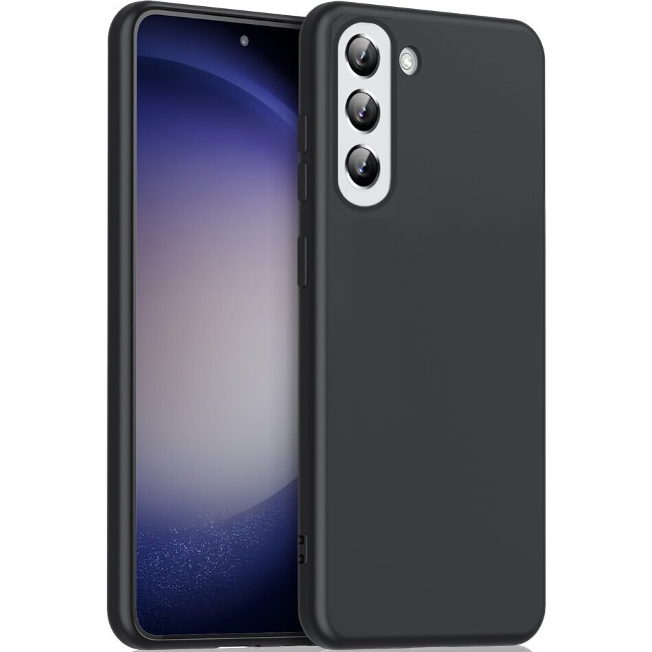 Schutzhülle Für Samsung Galaxy S24, Silikon, Magsafe, Schwarz