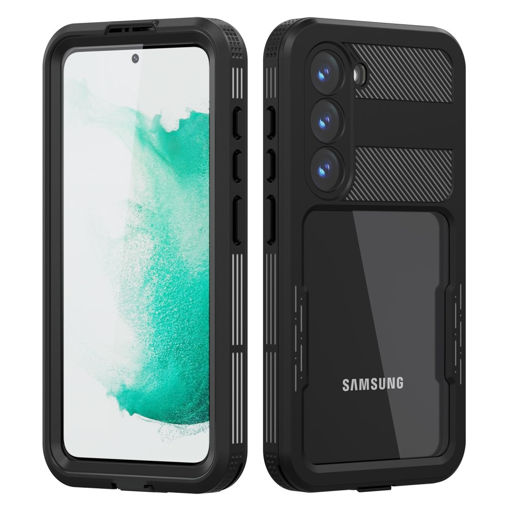 Ip68 Wasserdichte Hülle Für Samsung Galaxy S23, Schwarz