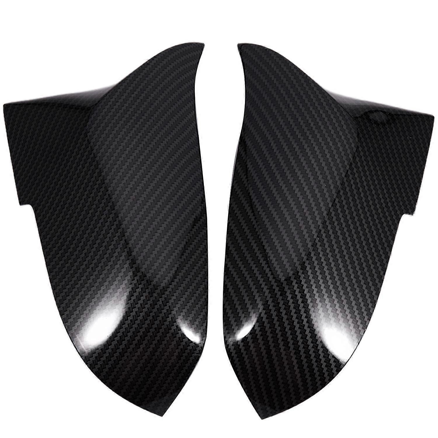 1 Paar Carbon Faser Auto Rückspiegel Abdeckung Kappe Für F20 F22 F30 F31 F32 F33 F36 F34 F35 Seite Mir