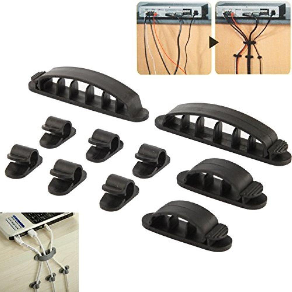 Kabelorganizer, Schwarz