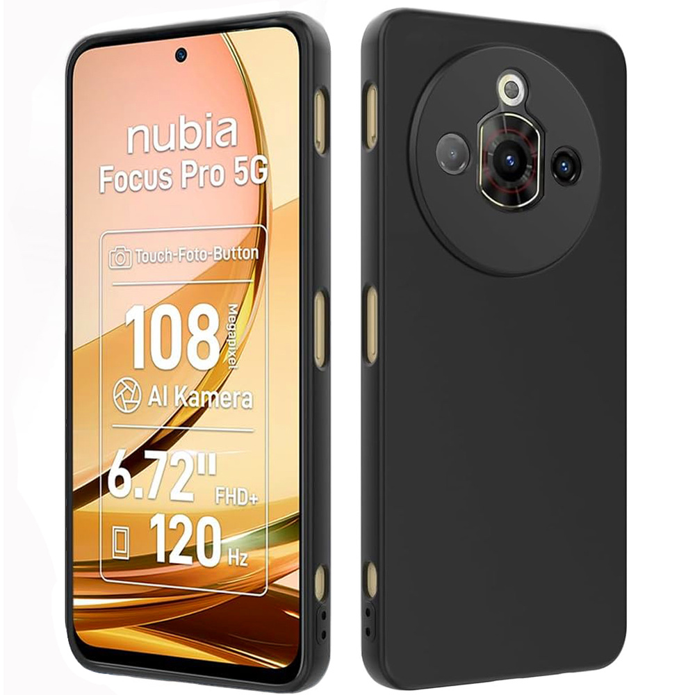 Dünne Hülle Für Nubia Focus Pro 5g, Slim, Schwarz