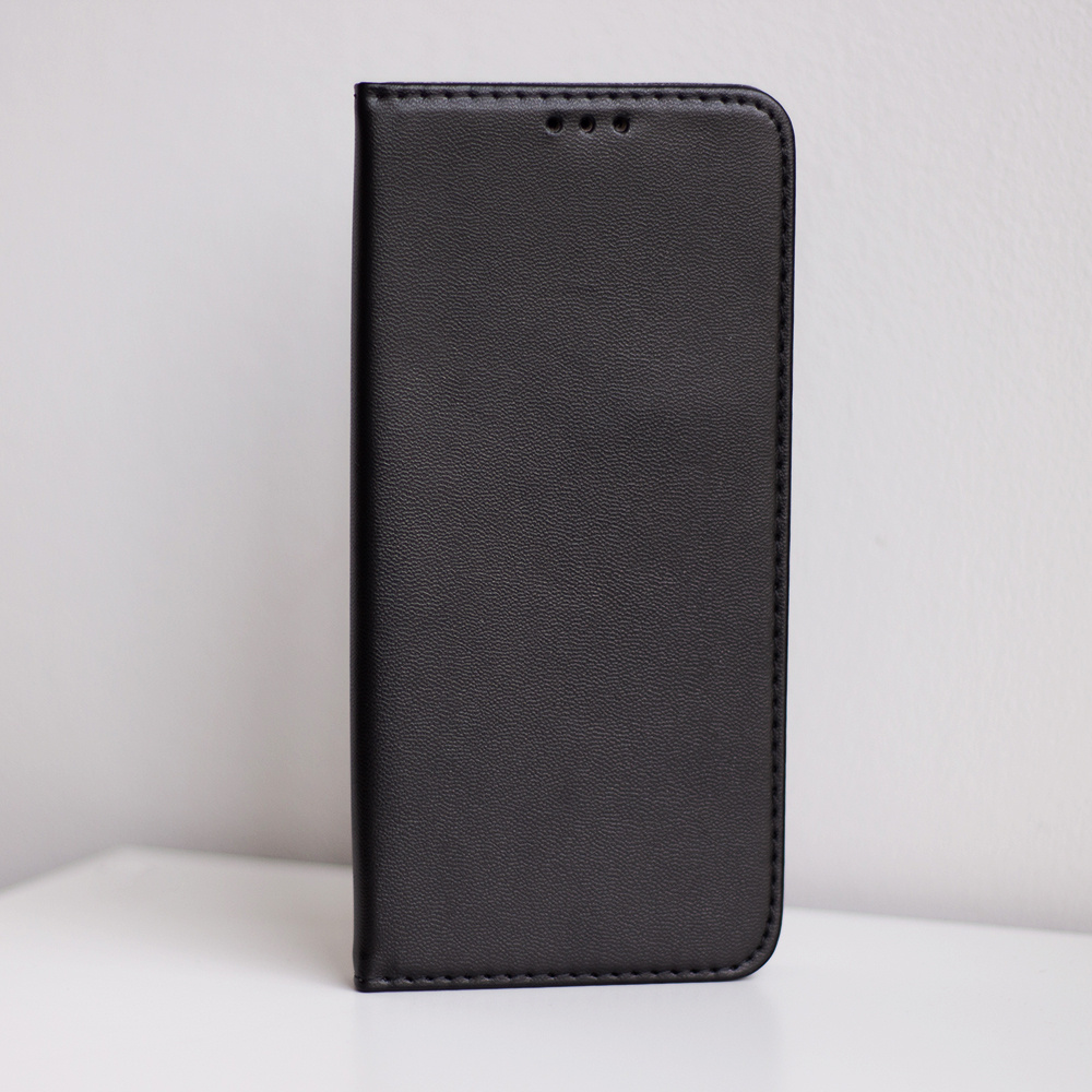 Flip-case Für Samsung Galaxy A54 5g, Smart Magnetic, Schwarz + 9h-glas