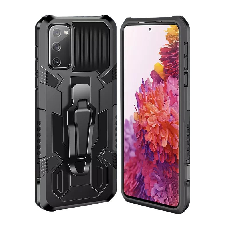 Hybrid-schutzhülle Mit Ständer Für Samsung Galaxy A02s, Schwarz