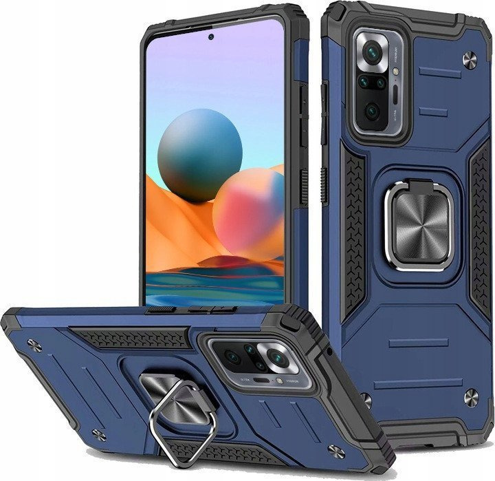 Ringhülle Mit Ständer Für Xiaomi Redmi Note 10/10s, Schutzhülle, Verschiedene Farben Zur Auswahl